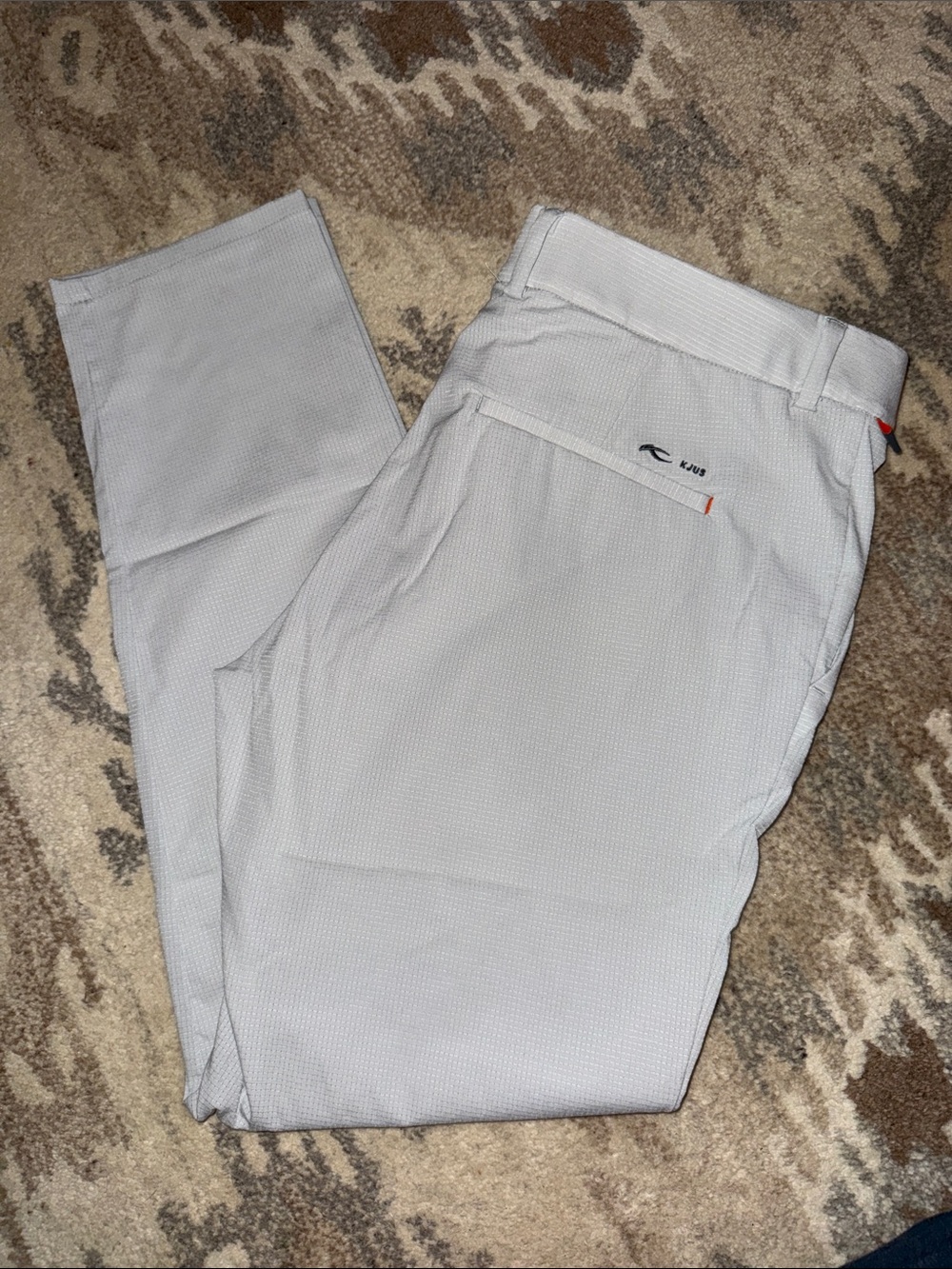 KJUS Golf Light Gray Pants 34/30